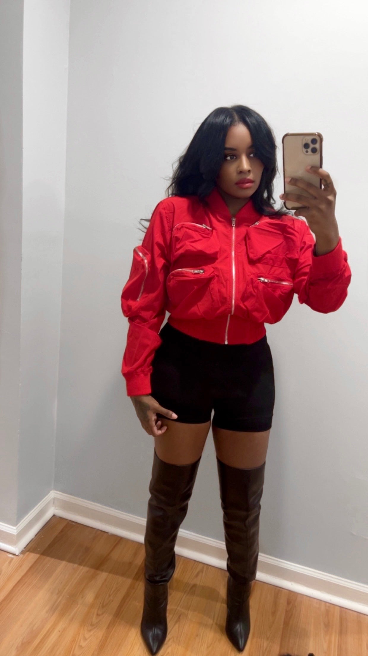 CHERRY Bomber Jacket